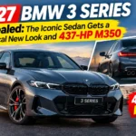 2027 BMW 3 Series sedan featuring a radical new design and 437-hp M350 performance model