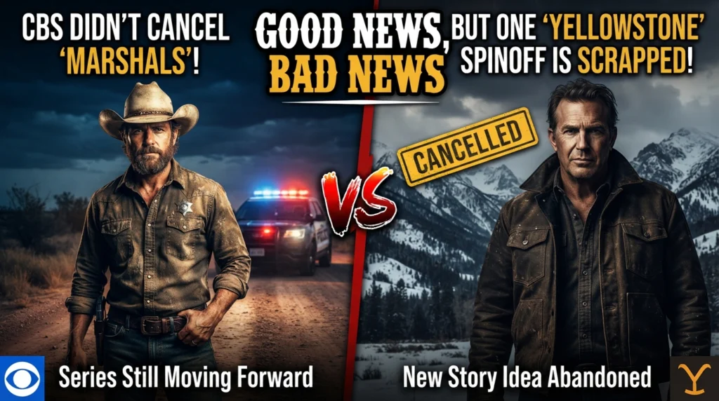 CBS Keeps Marshals Alive as a Major Yellowstone Spinoff Story Gets Scrapped