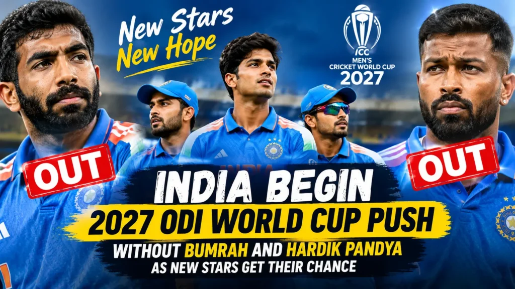 India’s World Cup build-up starts with two big names missing