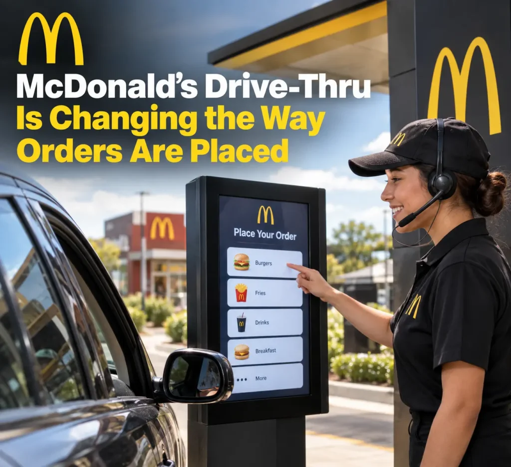 McDonald’s Drive-Thru Is Changing the Way Orders Are Placed
