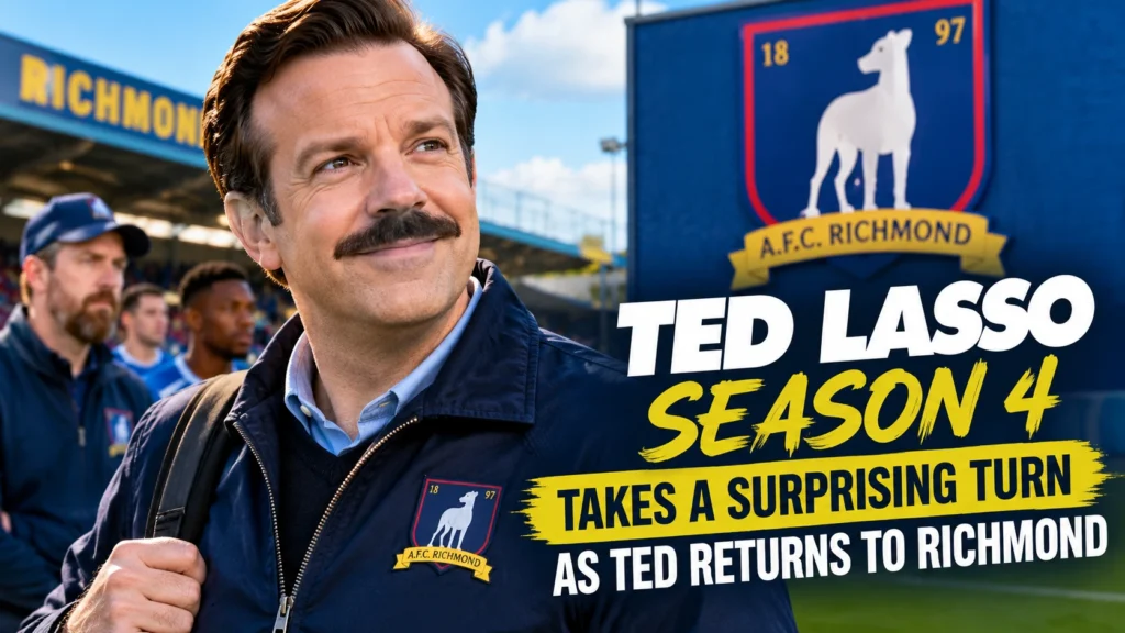 Ted Lasso Season 4 Ted Returns to Richmond for a Surprising New Chapter