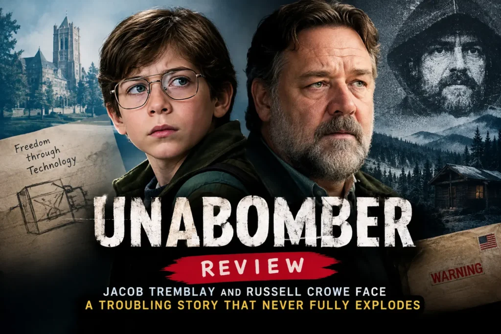 Unabomber Review: Jacob Tremblay and Russell Crowe Face a Troubling Story That Never Fully Explodes