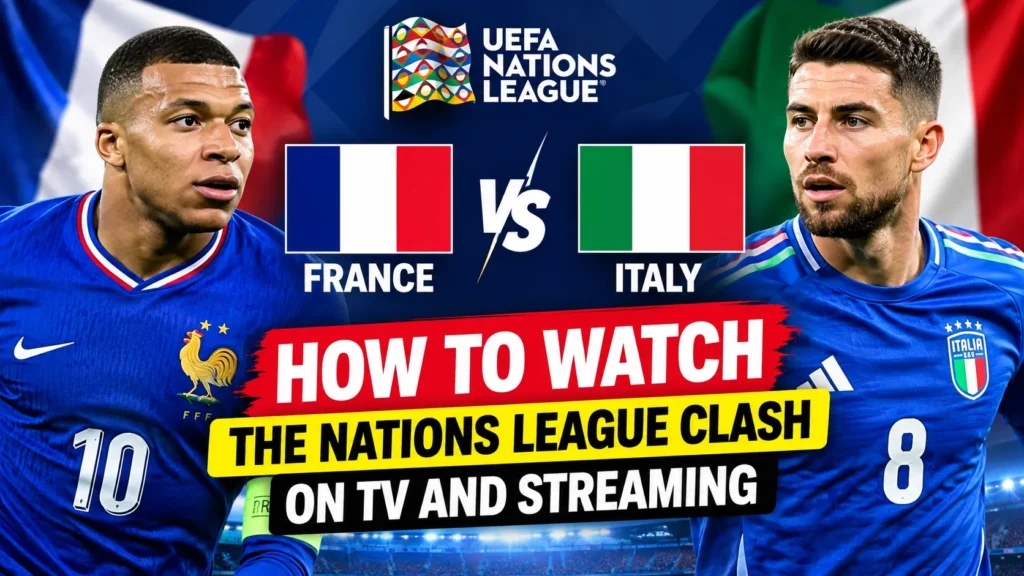 France vs Italy: How to Watch the Nations League Clash on TV and Streaming