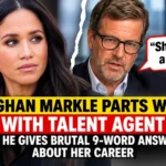 Meghan Markle at a public event following reports that she has parted ways with her talent agent.
